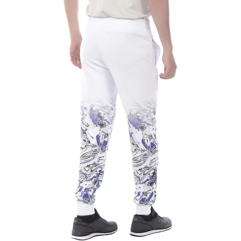 EMPORIO ARMANI EA7 Knitted Sweatpants Men's White-2