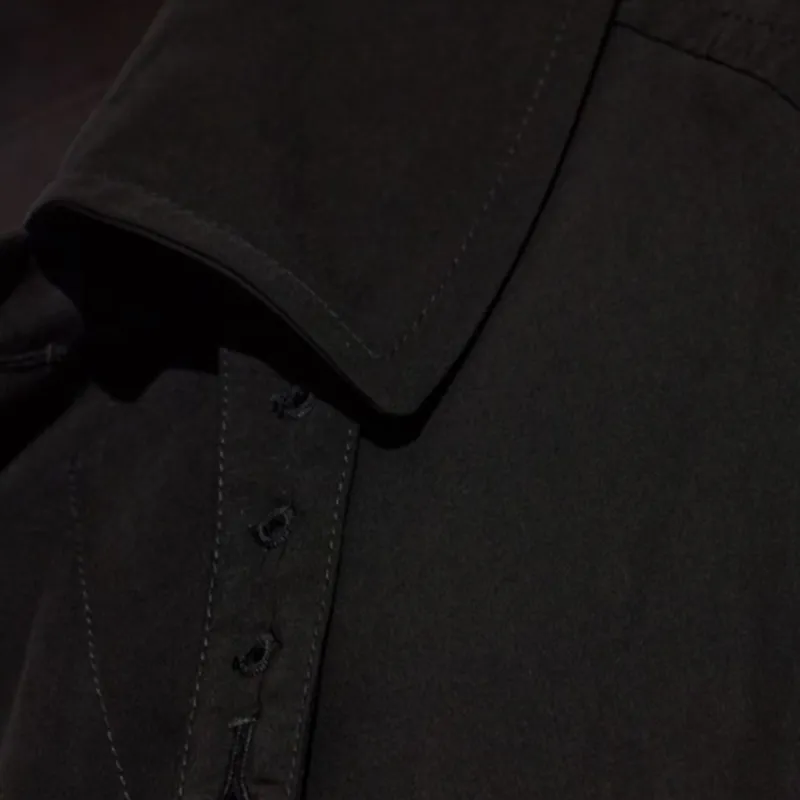 Balenciaga Collared Long Coat-6