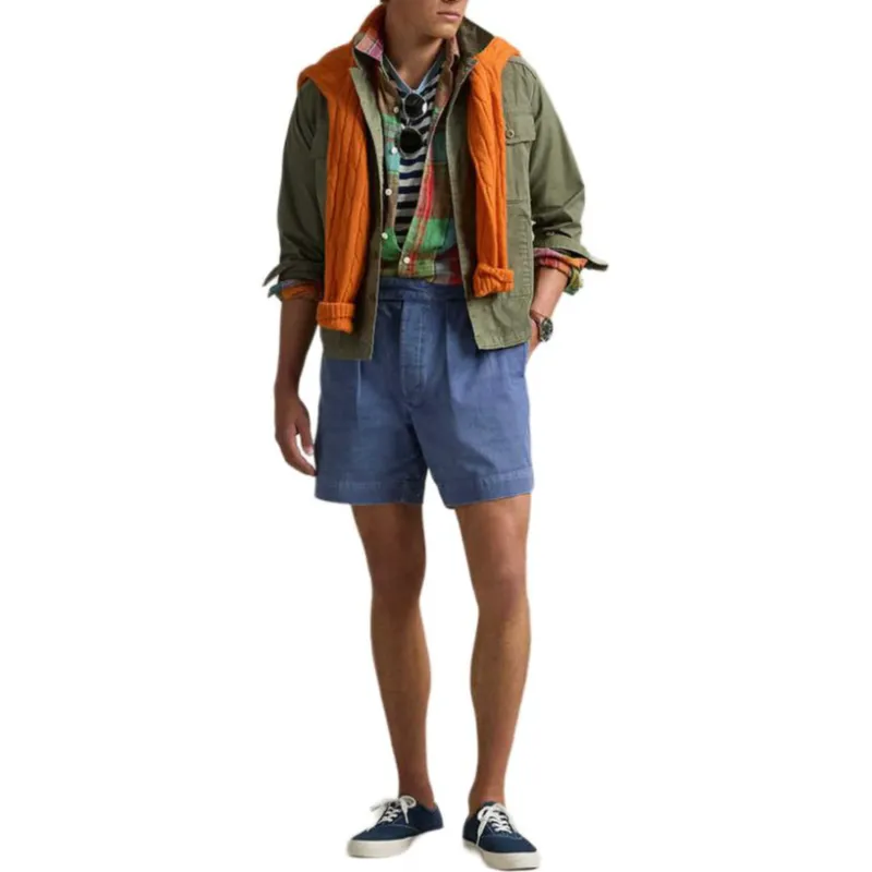 Polo Ralph Lauren SS25 Casual Shorts Men's Dark Blue-1