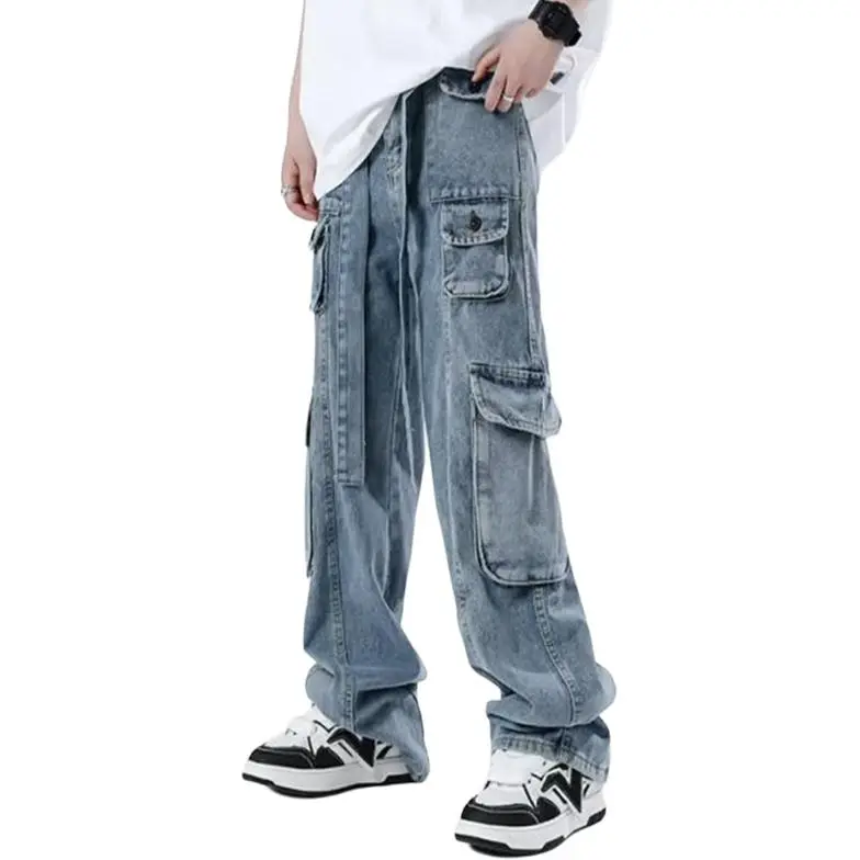 NHZN Jeans Unisex Blue-2
