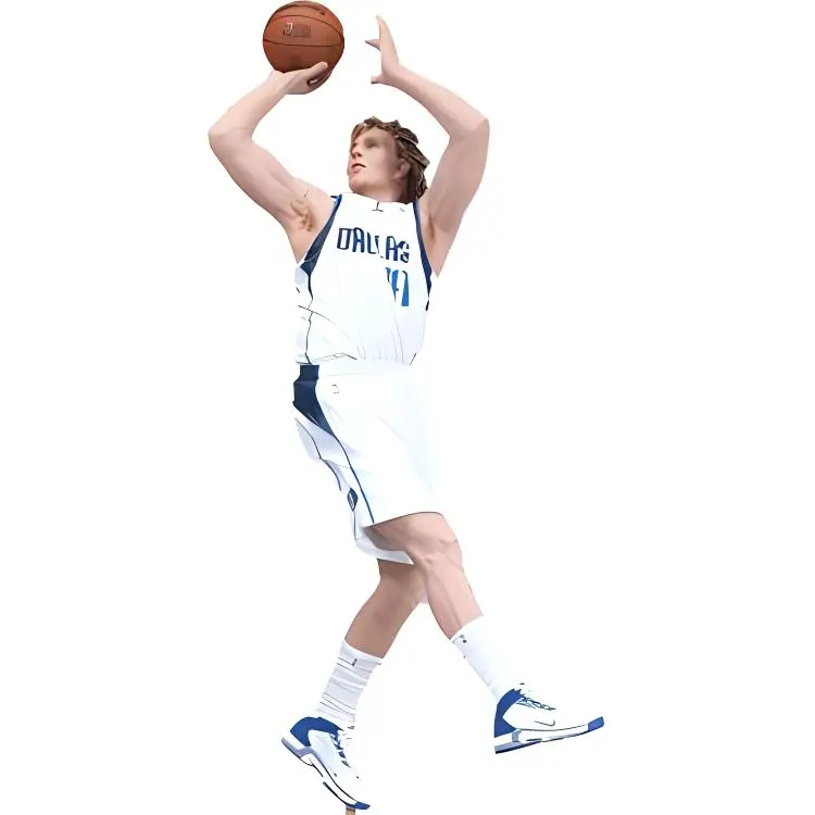 McFARLANE NBA Star Character Maikfan NBA Collection 9th Dirk Nowitzki #2 Scale Figures-2