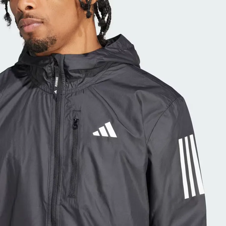 Adidas Free Shipping With AdiClub Own The Run Jacket-5