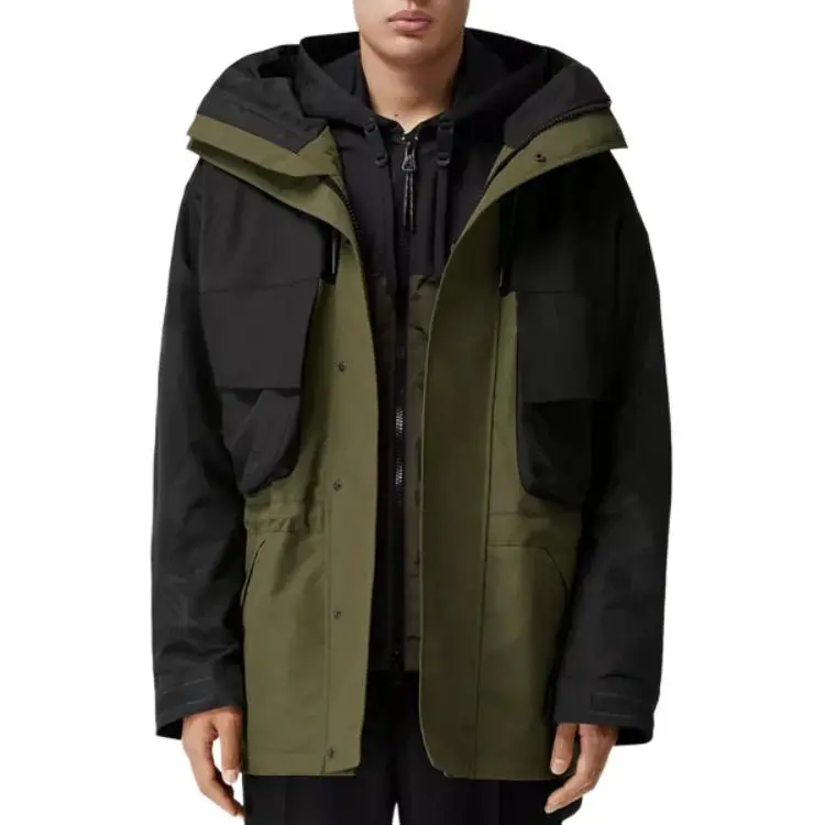 Burberry Jackets & Coats Men's Black Green-3