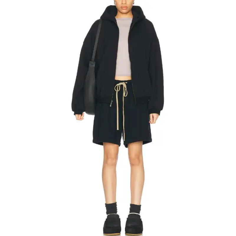 Fear Of God Essentials Heavy Fleece Soccer Short-2