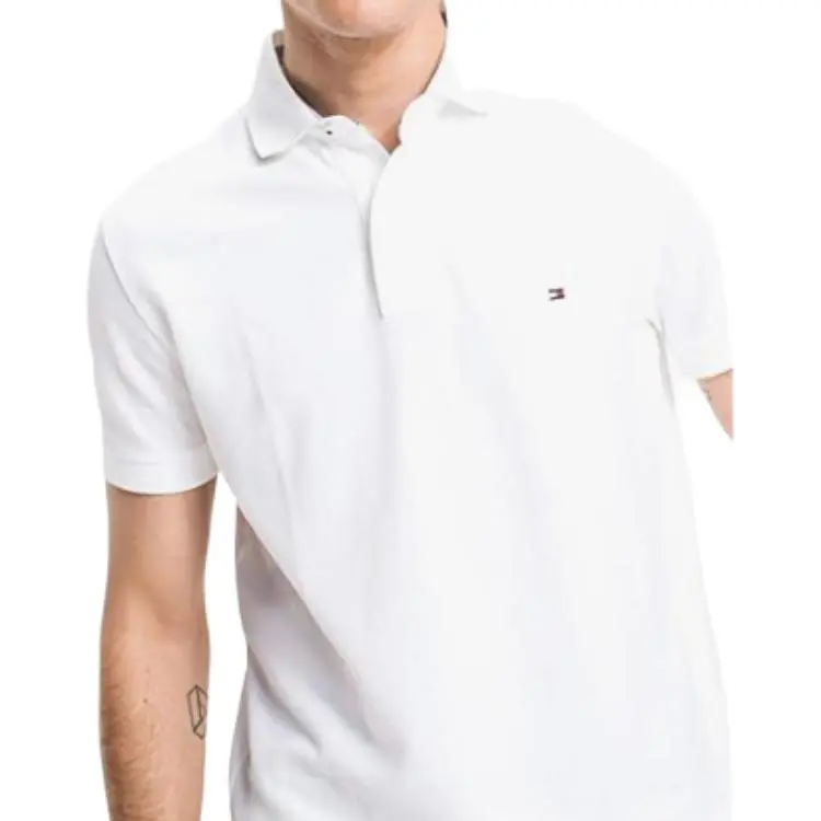 Tommy Hilfiger Polo Shirt Men's White-4