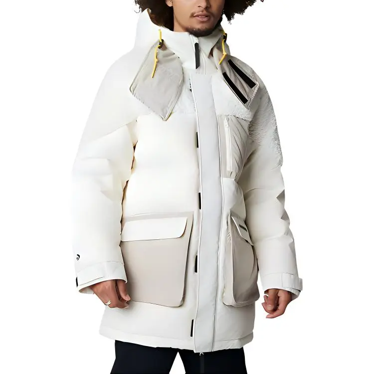 Converse Down Jackets Men Beige Yellow-2