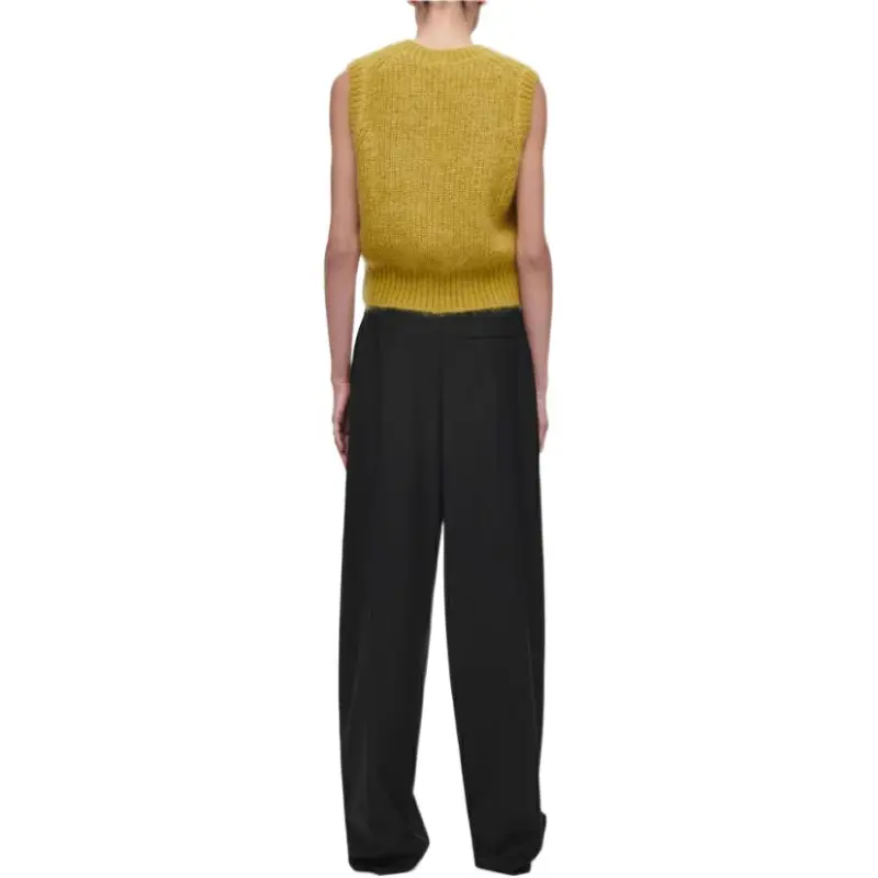COS Tank Tops Women's Ginger Yellow-3