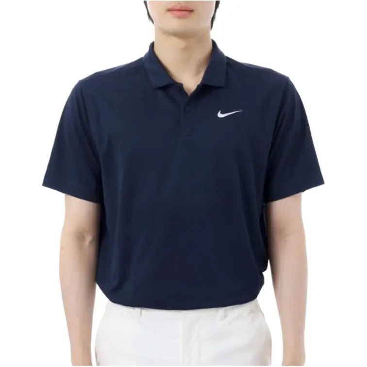 Nike Polo Shirt Men's Marine Blue-3