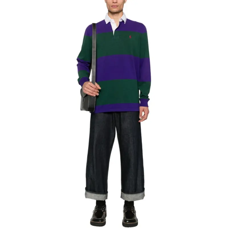 Polo Ralph Lauren Striped Rugby Polo Shirt-3