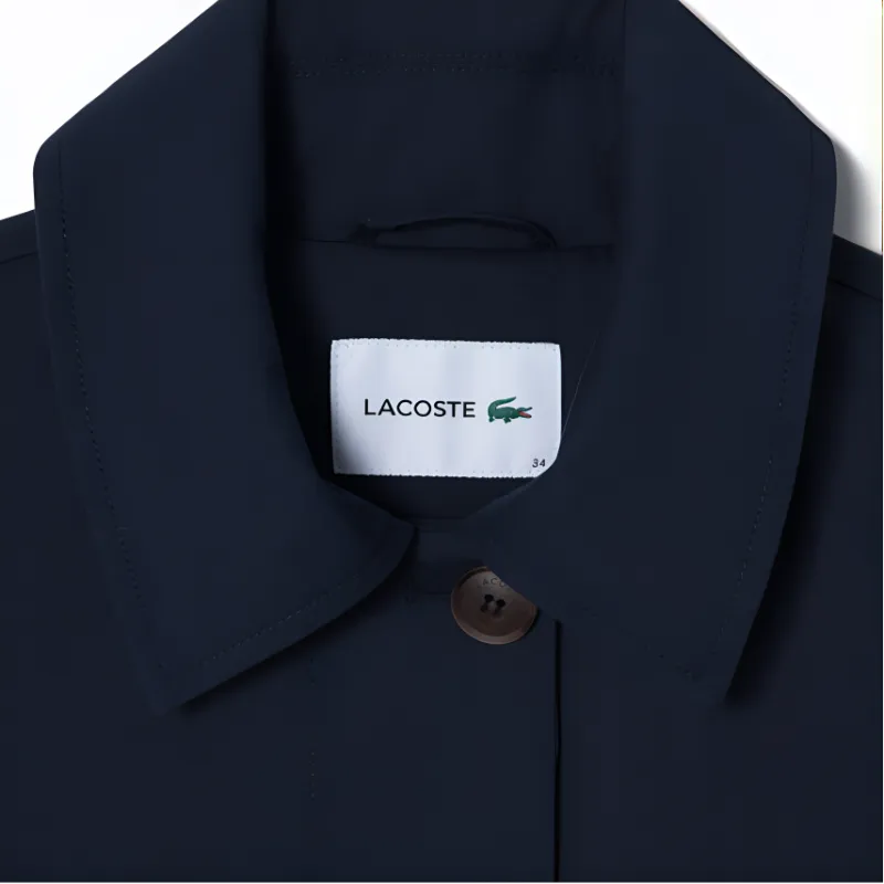LACOSTE Jackets Coats Women's Marine Blue-4