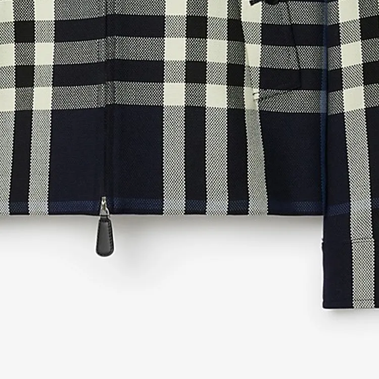 Burberry Check print Wool blend Jacket-4
