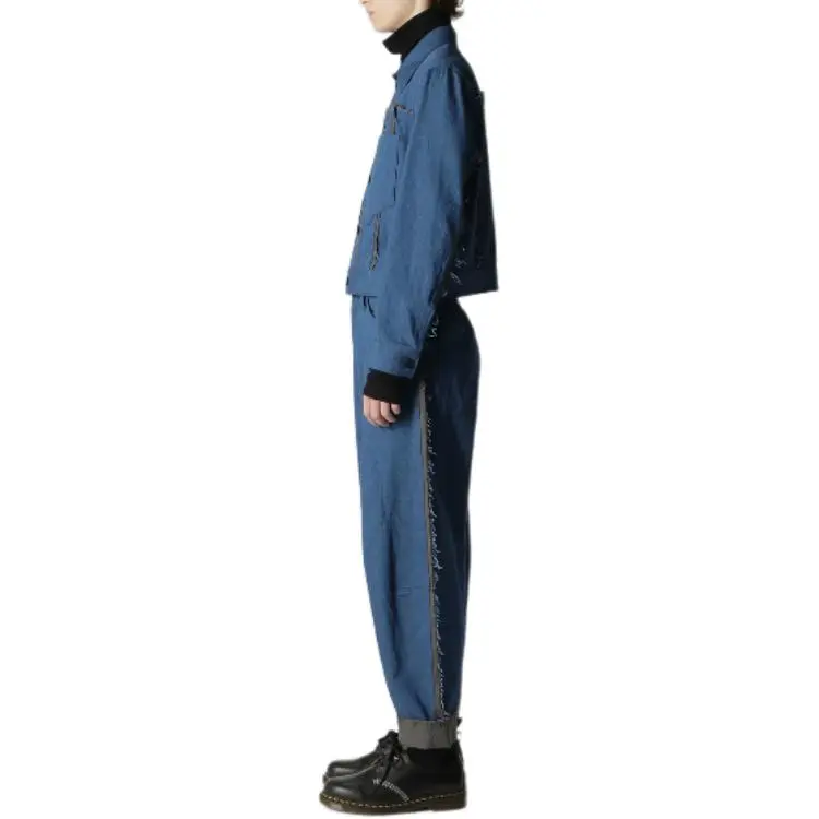 Yohji Yamamoto Denim Jacket Women's Indigo-2