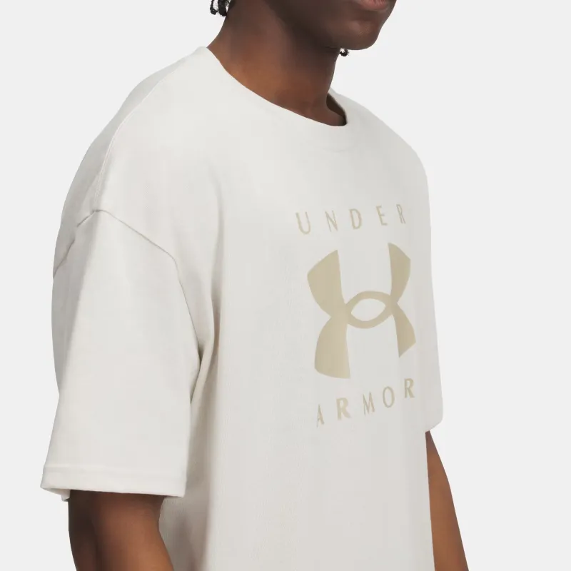 Under Armour Branded SS25 T Shirt Men's Peak White/City Khaki-4