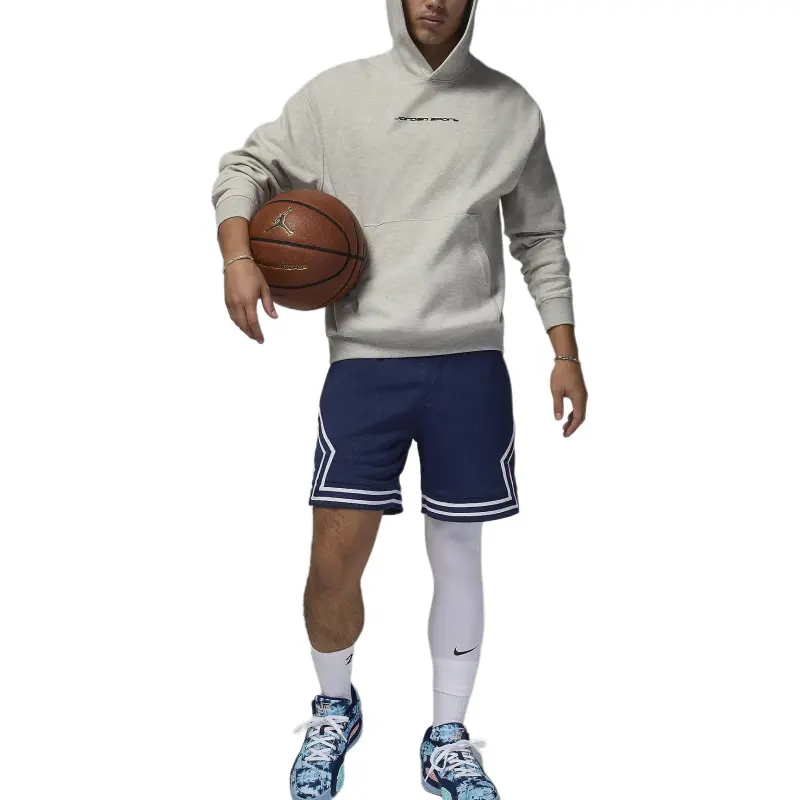 JORDAN Sport Hoop Fleece Men's Dri FIT Pullover Hoodie-2
