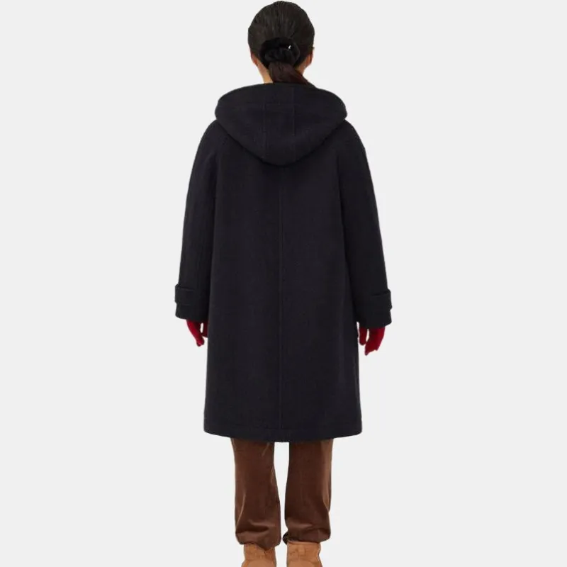 COVERNAT Coat Women's Marine Blue-4