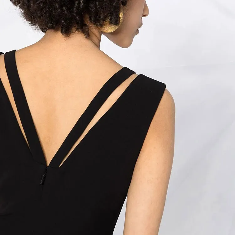 VERSACE VERSACE FW21 Sleeveless Dress Women's Black-5