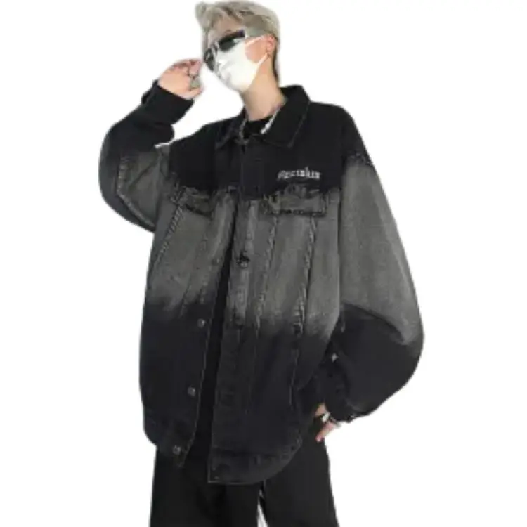 TESTUNG Denim Jackets Unisex-9