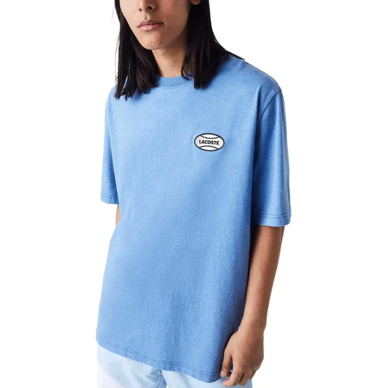 LACOSTE SS22 T Shirt Unisex Blue-3