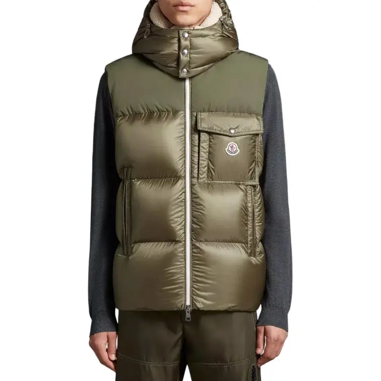 Moncler Vests Men Green-4