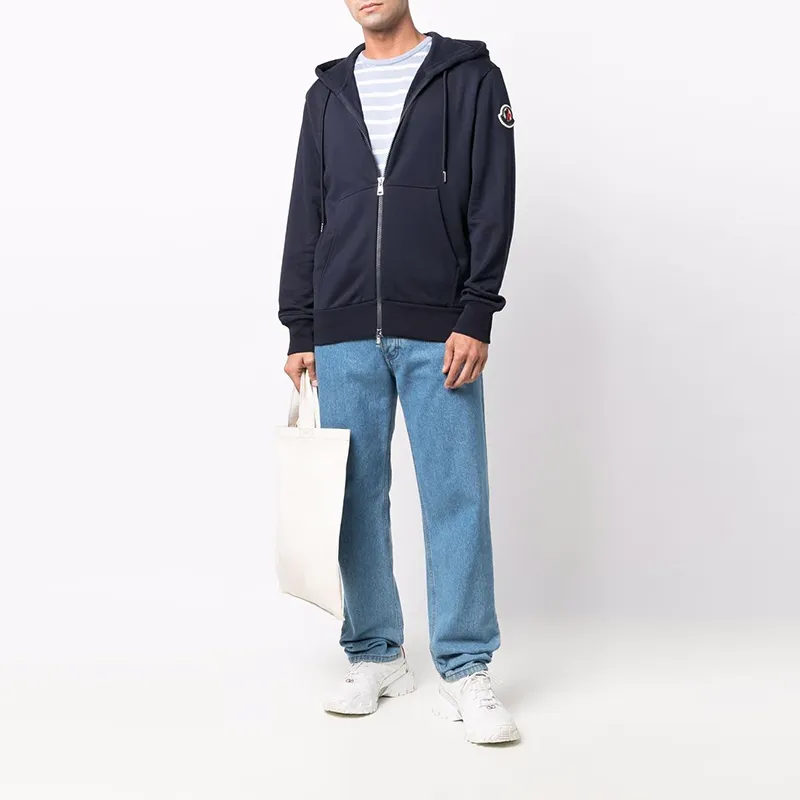 Moncler Sweatshirt Men's Midnight Blue-2