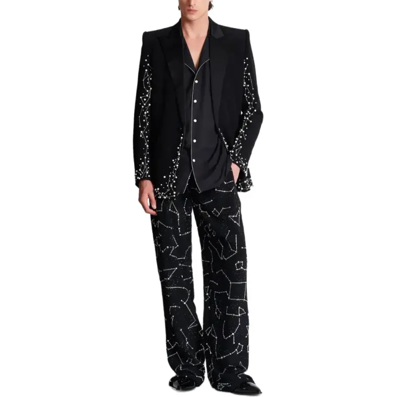 BALMAIN Planet print Shirt-3