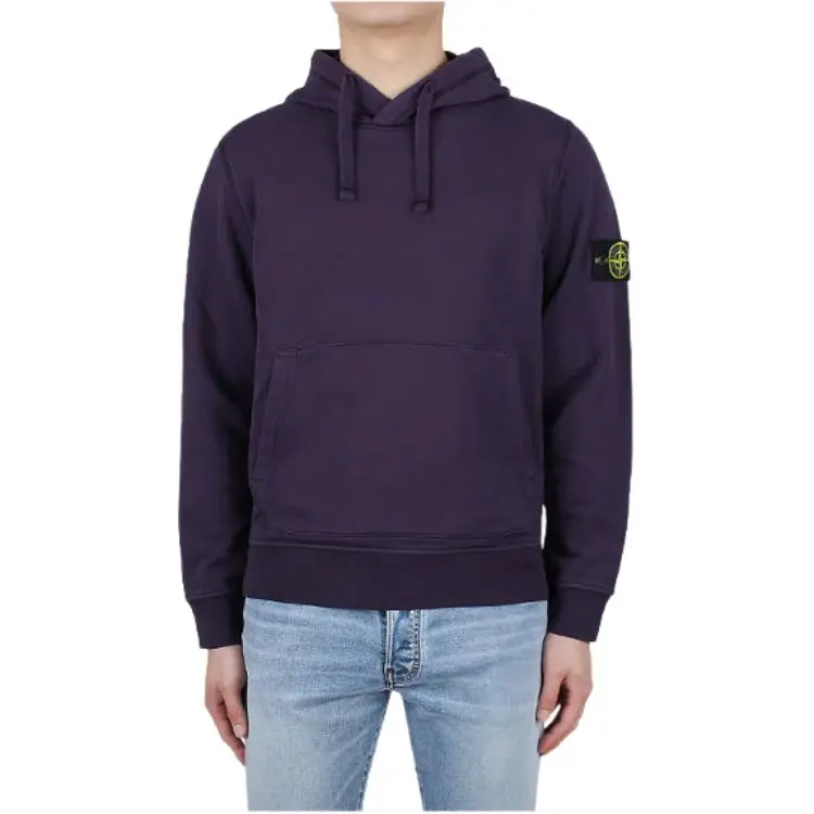 STONE ISLAND Sweatshirts Men Dark Purple-2