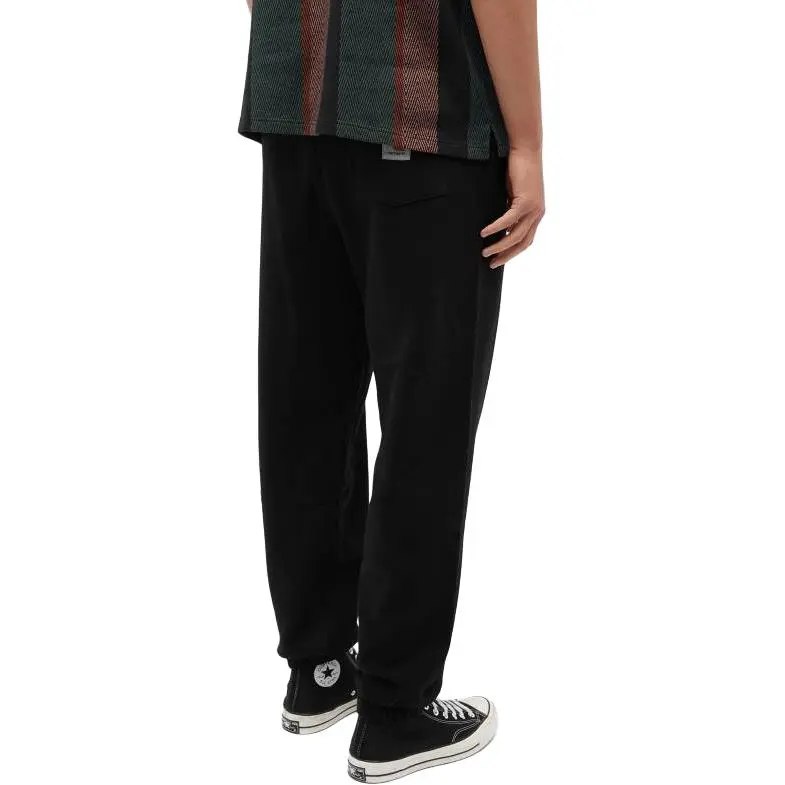 Carhartt WIP Knitted Sweatpants Men's Black-4
