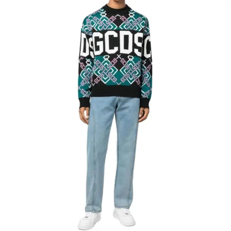 GCDS Sweaters Men Black-2