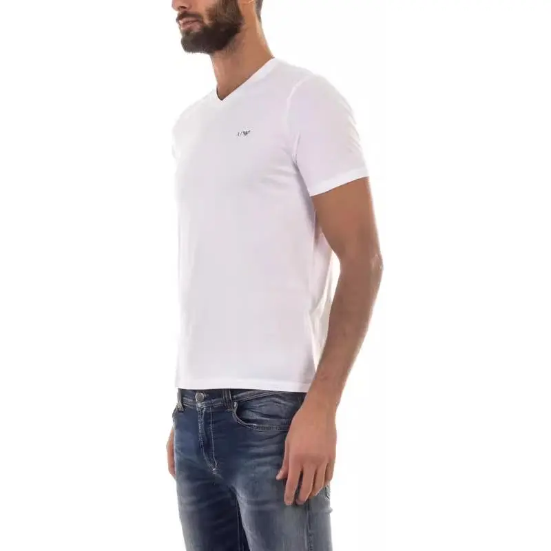 ARMANI JEANS T Shirt Men's White-1