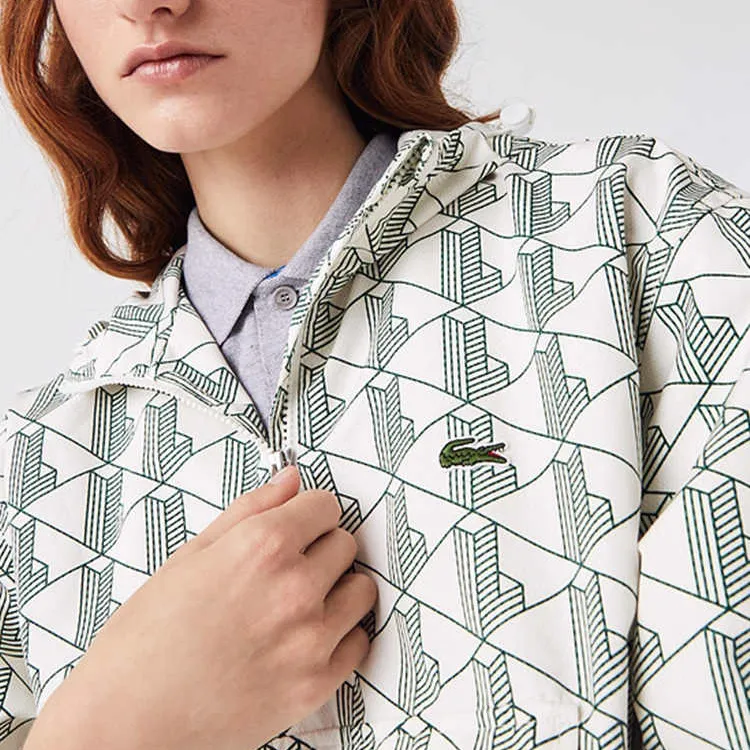 LACOSTE Sweatshirt Unisex Green Check-3