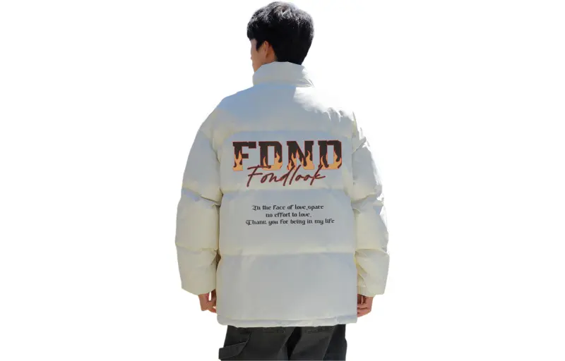 FONDLOOK Puffer Jackets Unisex-6