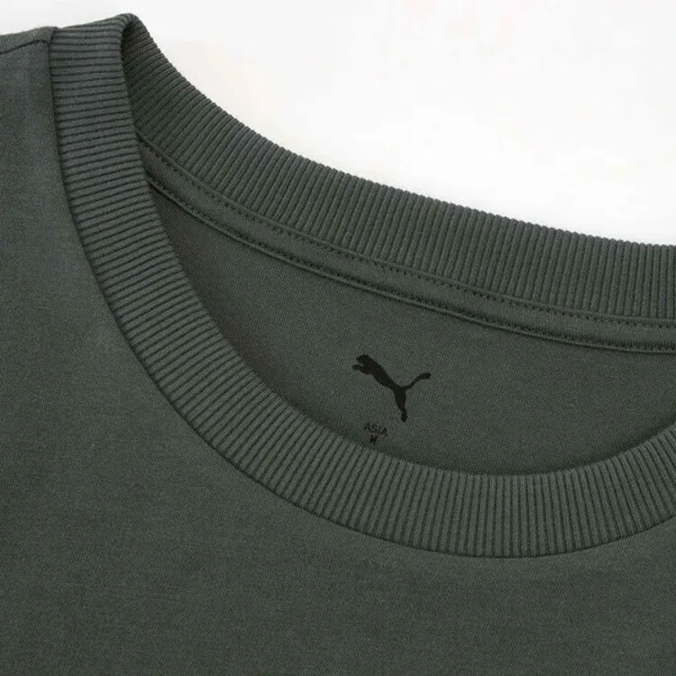 PUMA Elevatedgraphic SS25 T Shirt Men's Mineral Gray 21-1
