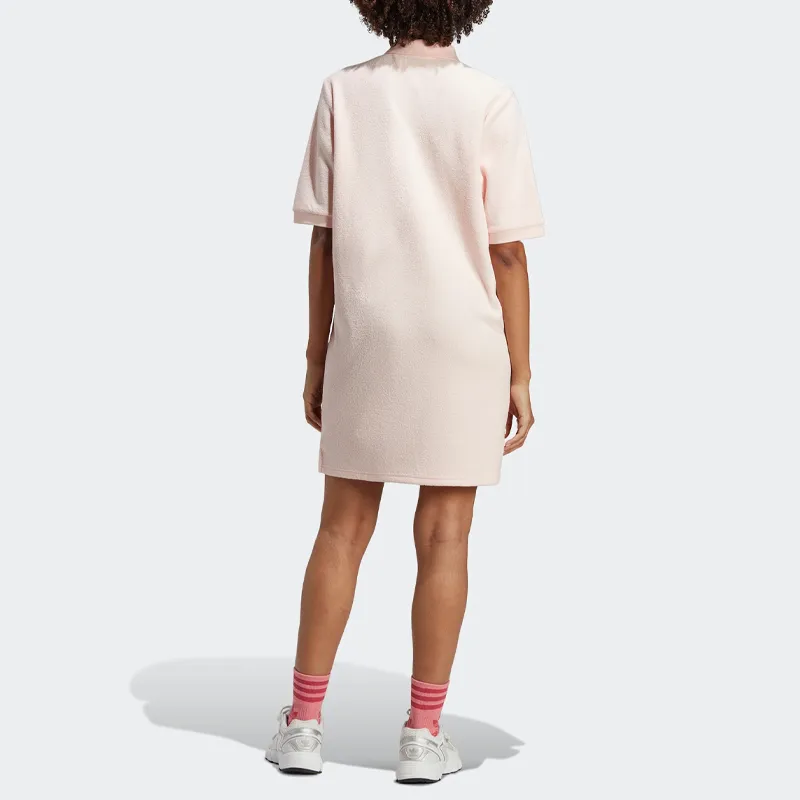 Adidas Originals Cherry Blossom Limited Series Short Sleeved Dress Women's Ice Crystal Pink-2