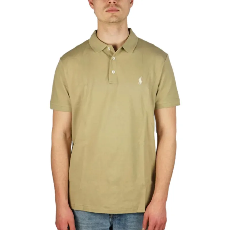 Polo Ralph Lauren Polo Shirt Men's Dark Beige-2