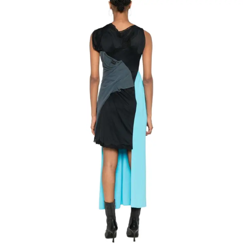 Balenciaga Asymmetric Panelled Dress-2
