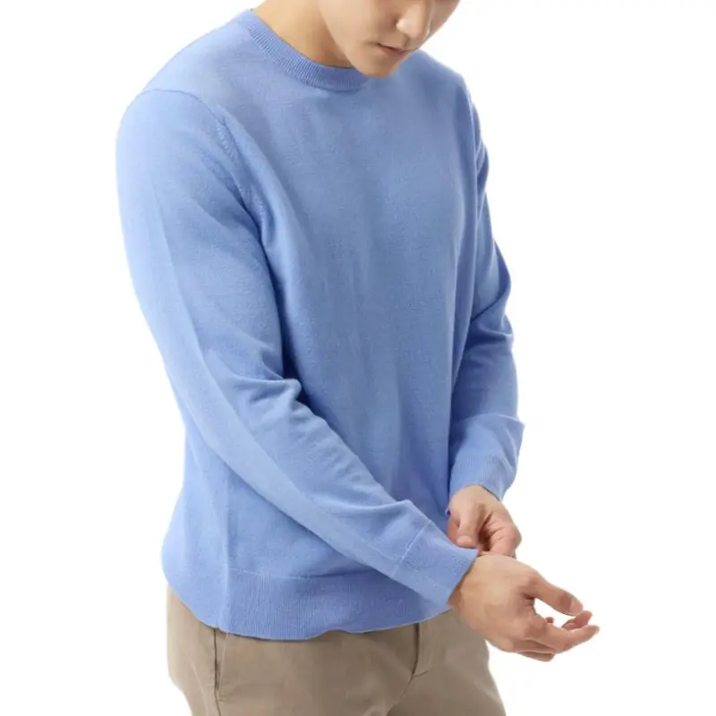 THEORY Cashmere Sweater Men's Blue-2