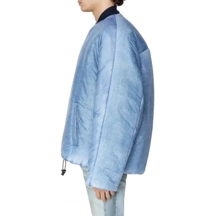 DIESEL W Day Print Zipped Bomber Jacket-7