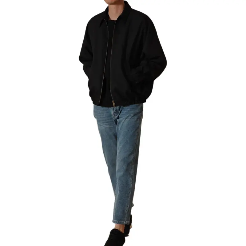Hacikis Jackets Coats Men's Black-3