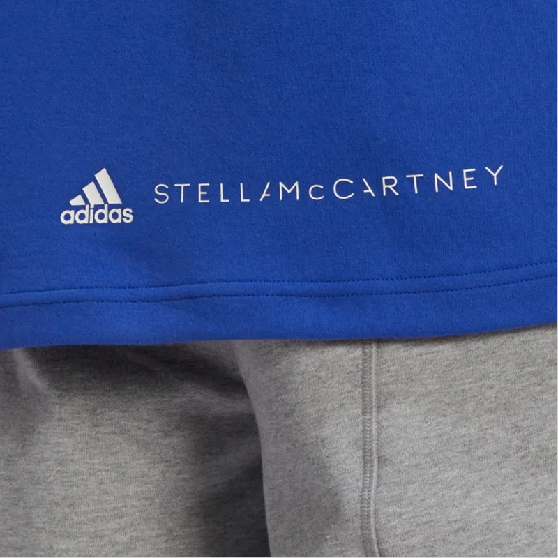 Adidas x Stella McCartney Drop Shoulder Sleeve T Shirt Women's Cobalt Blue-5