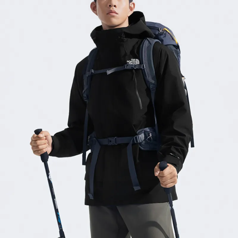 THE NORTH FACE Stormpeak Hiking Waterproof And Breathable Warm Windbreaker Jacket Men's Black-2