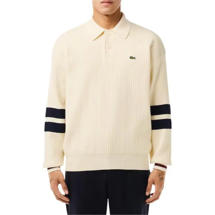 LACOSTE Sweaters Men Beige-5
