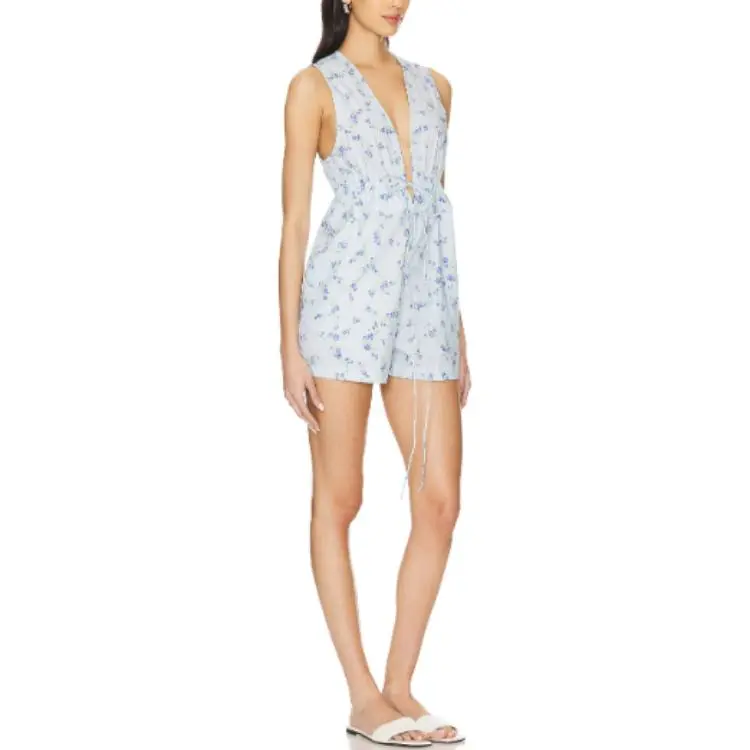 FAITHFULL THE BRAND Jumpsuit Women's Light Blue-2