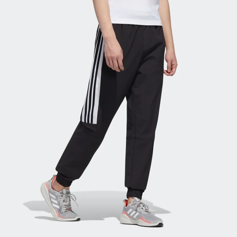 Adidas Neo Knitted Sweatpants Men's Black White-4
