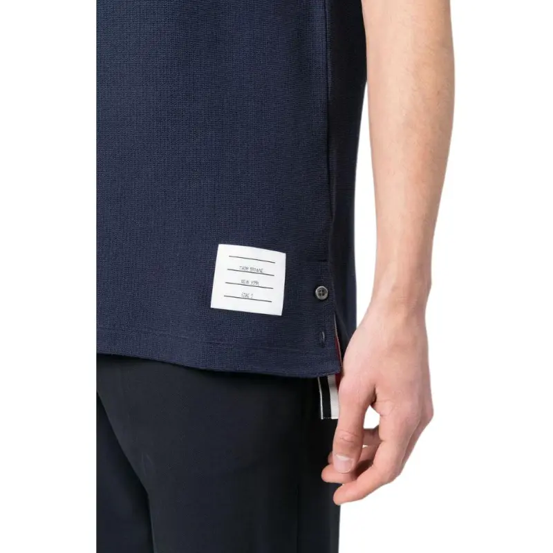THOM BROWNE Striped Crewneck T Shirt-4