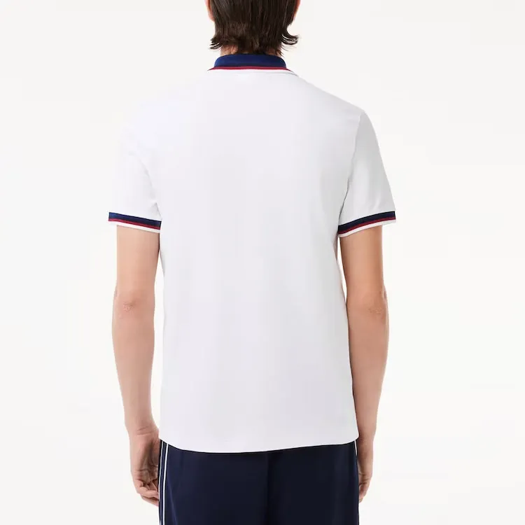 LACOSTE Logo embroidered Polo Shirt-1