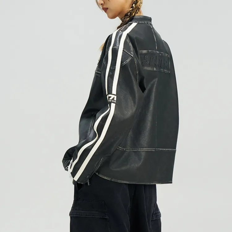 STARTER FW24 Jackets Coats Unisex Black-6