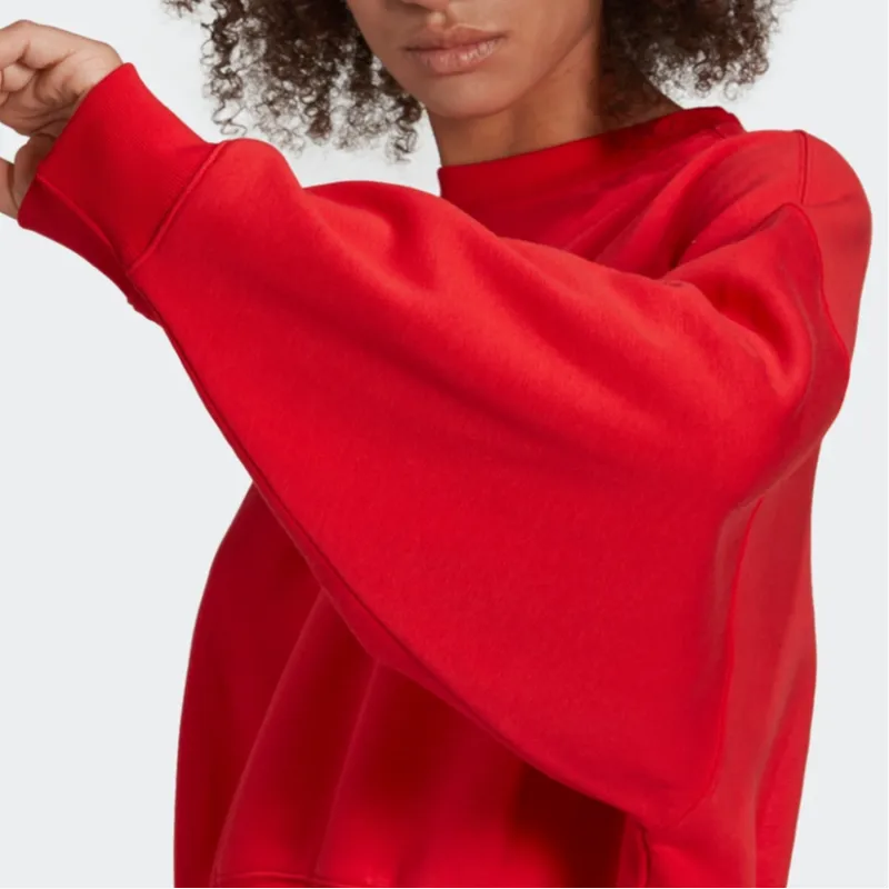 Adidas Originals Essentials Sweatshirts Women's Red-5