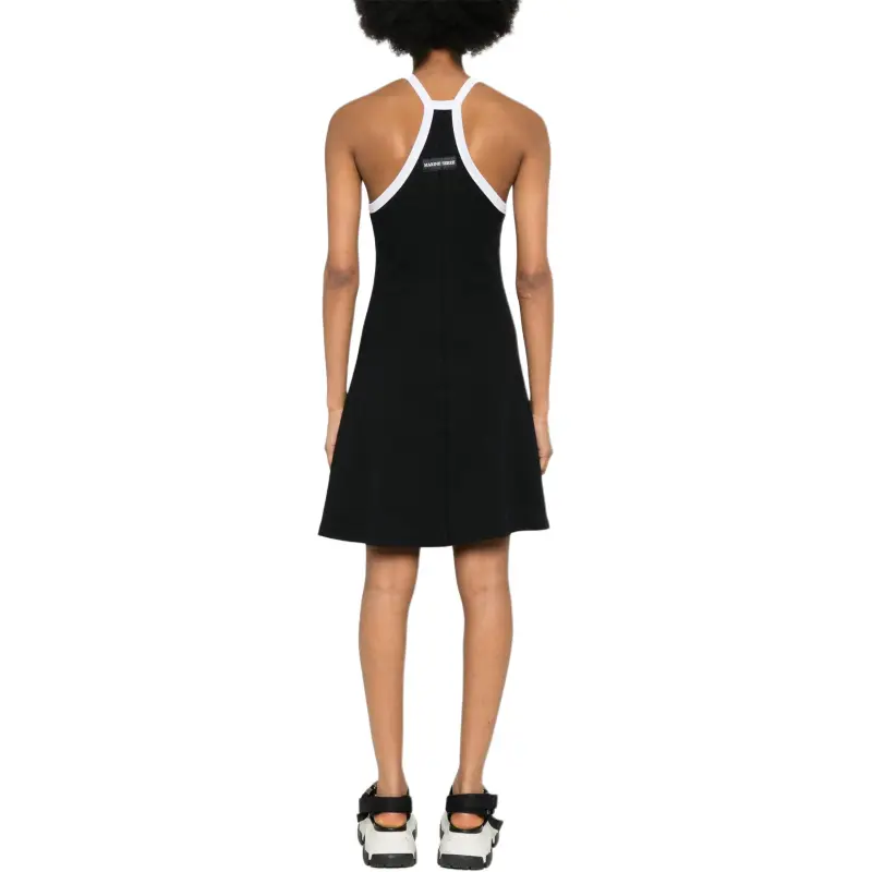 Marine Serre Moon Embroidered Sleeveless Dress-5