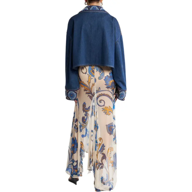 ETRO Embroidered Cropped Jacket-1