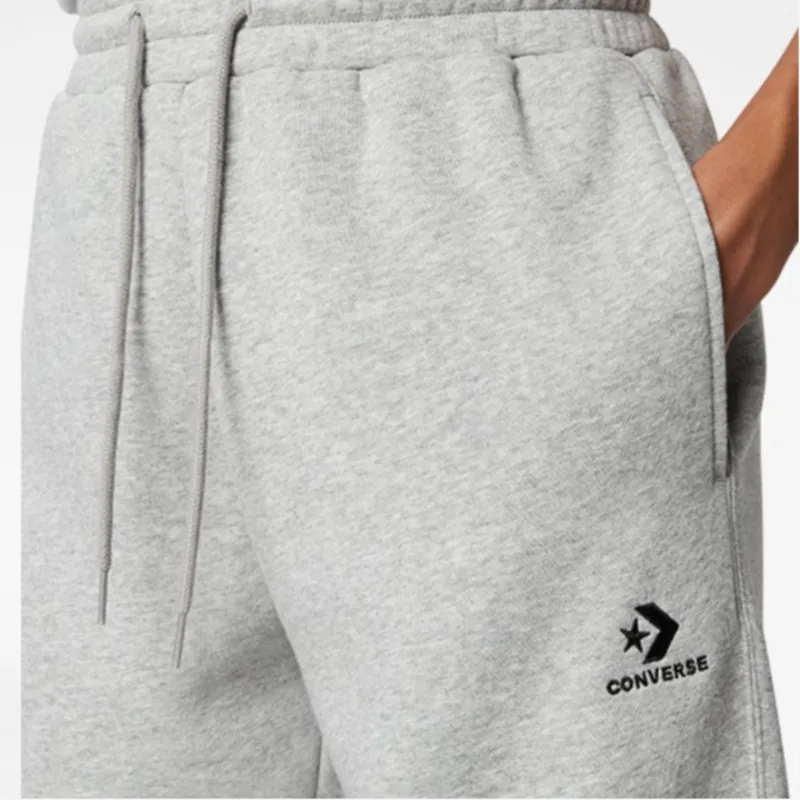 Converse Knitted Sports Pants Unisex Gray-3